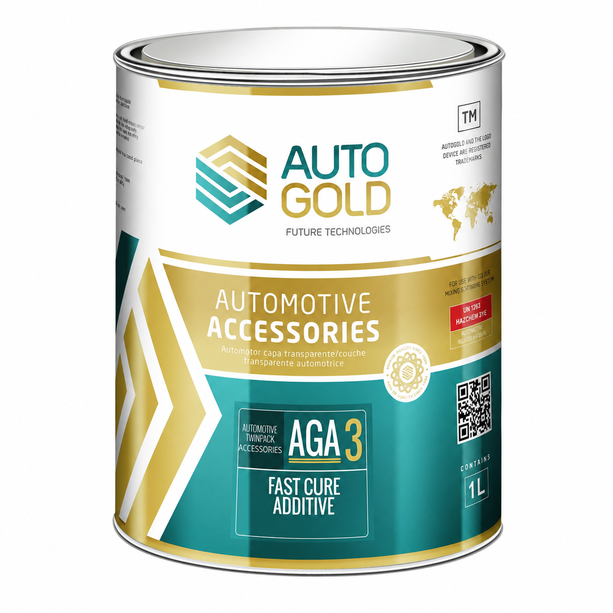 AutoGold AGA3 Fast Cure Additive 1 L