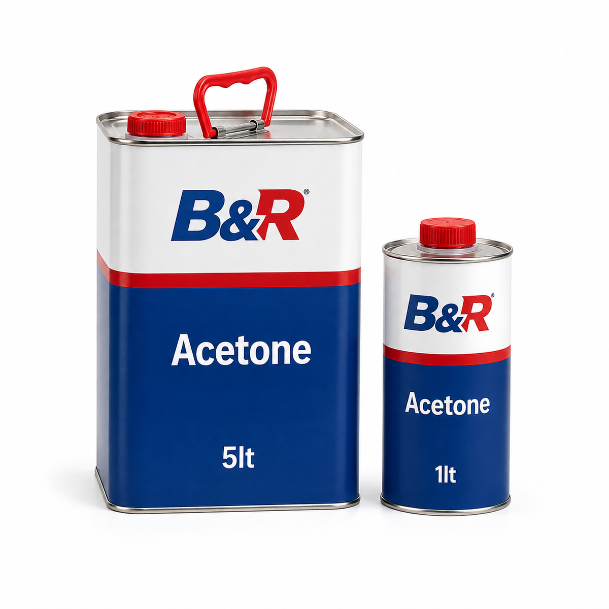B&R Acetone 1lt and 5lt