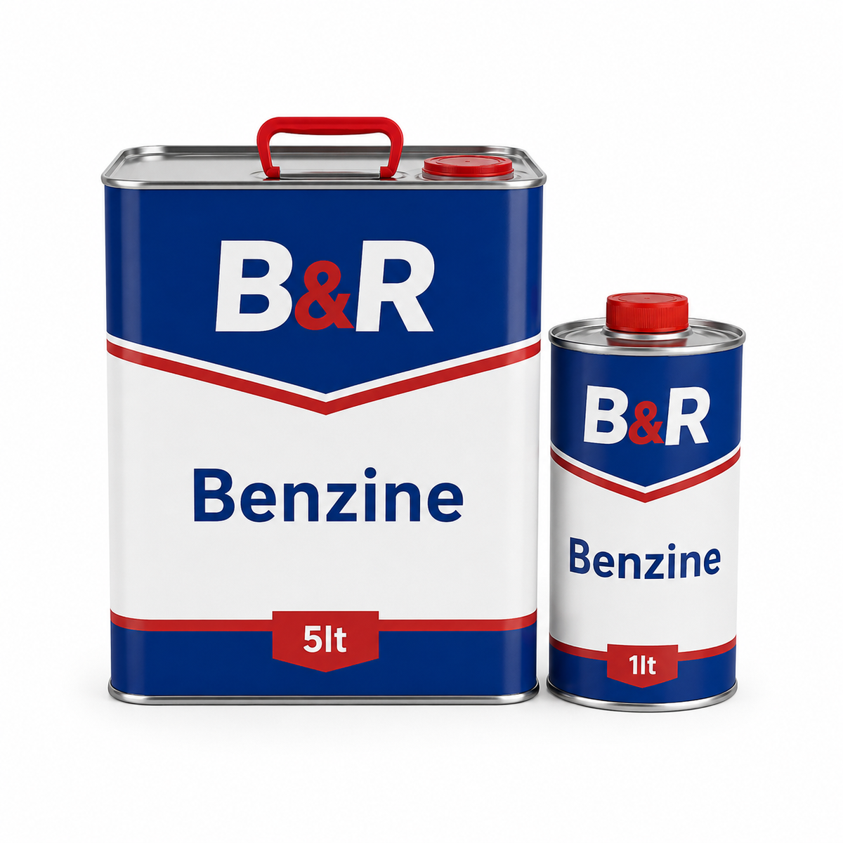 B&R Benzine 1lt and 5lt