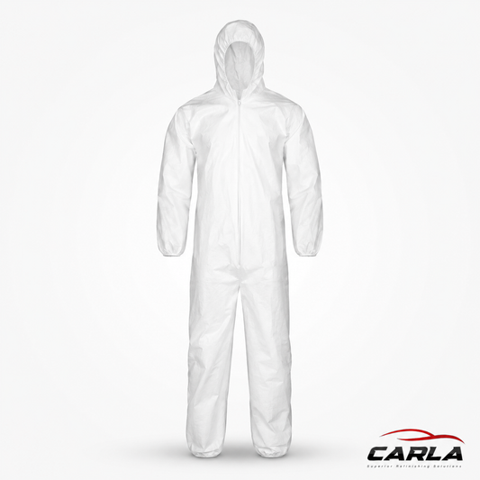 Carla white protective spray suit