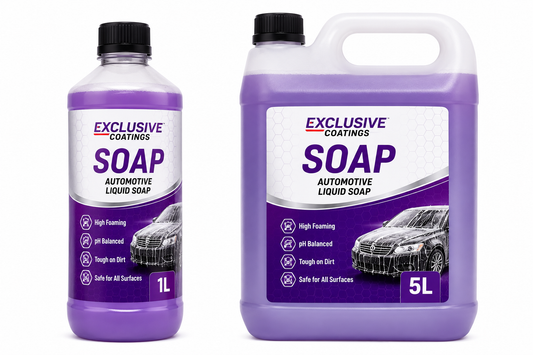 Exclusive Coatings SOAP 1L and 5L SOAP01 SOAP02