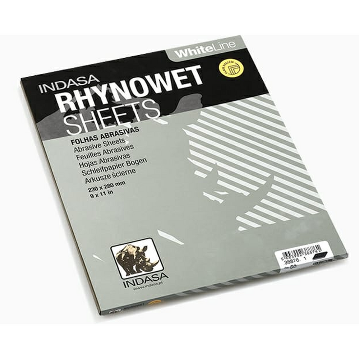 Indasa flatting paper box of 50 sheets