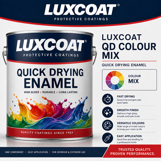 Luxcoat QD Colour Mix quick drying enamel