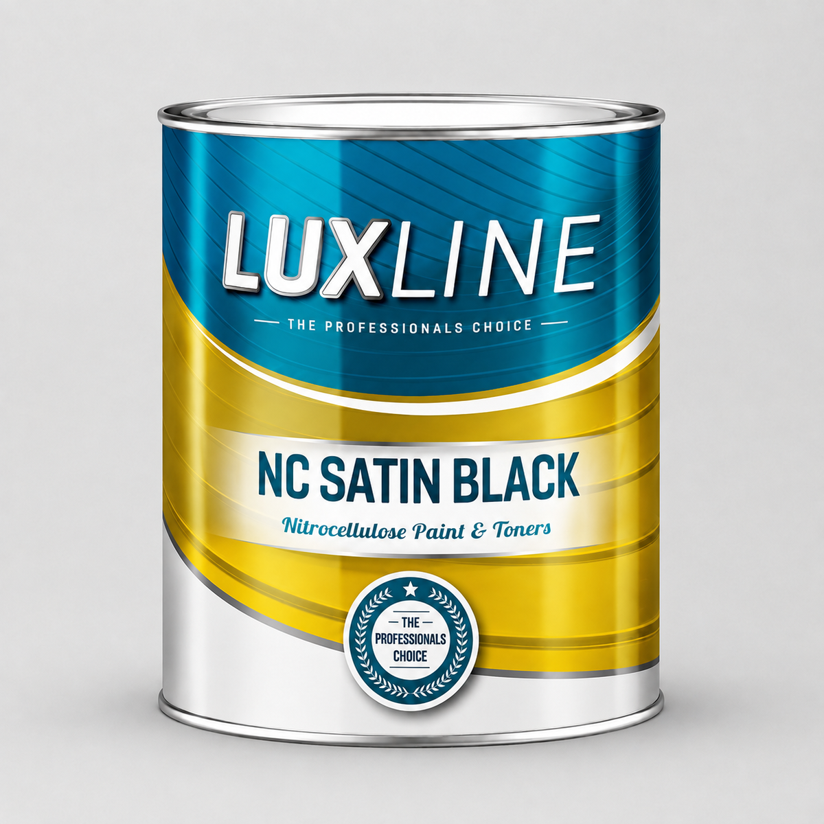 Luxline NC Satin Black automotive refinish paint