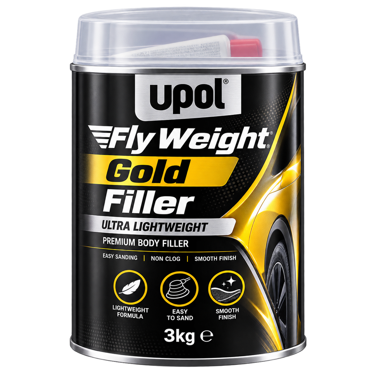 UPOL Fly Weight Gold Filler 3kg